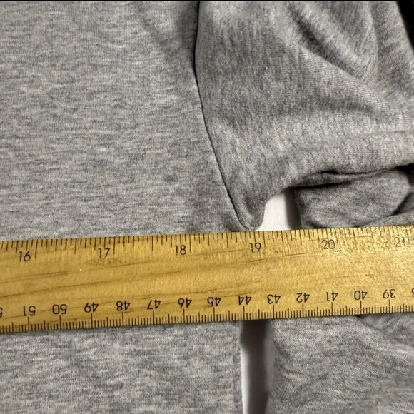 Heather Gray Women's Hoodie Sweatshirt - Picture 6 of 7